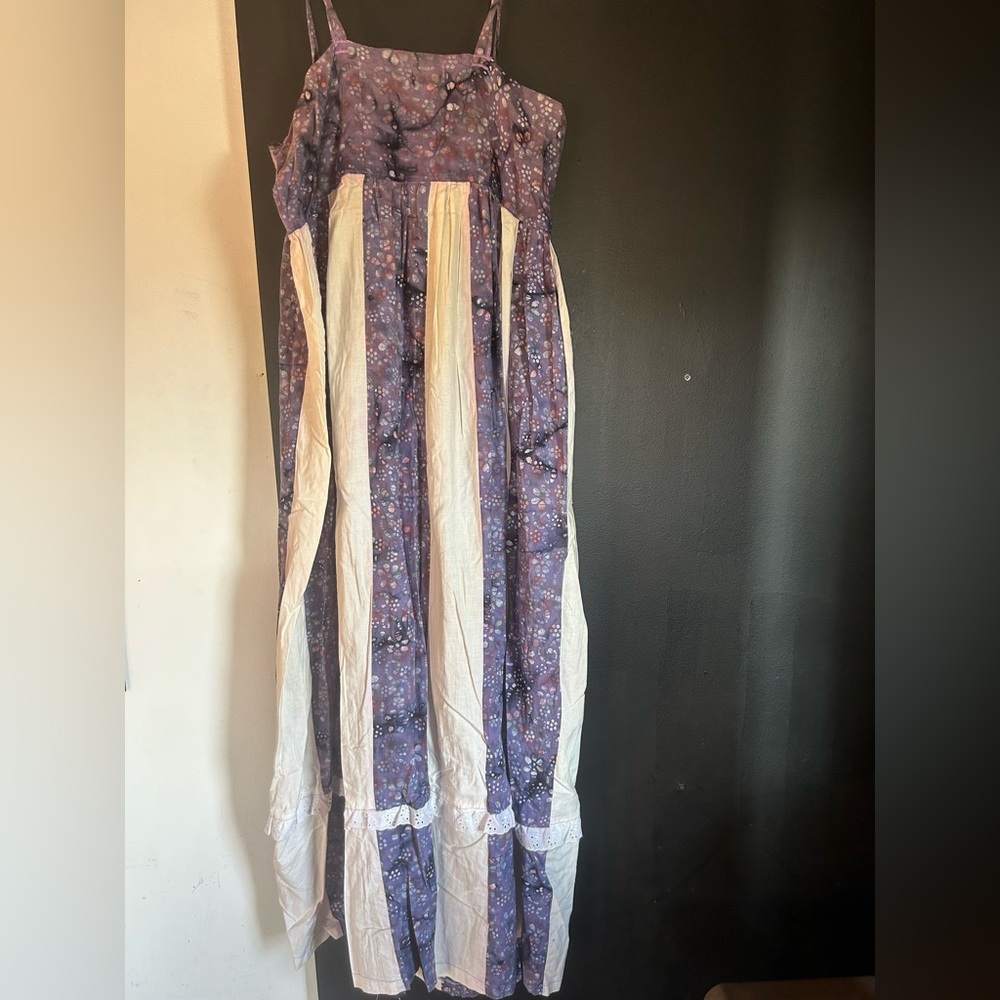 Cotton Patchwork Batik Embroidered Boho Hippie Ma… - image 6